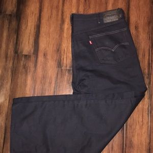 Levi 501 straight leg button fly jeans